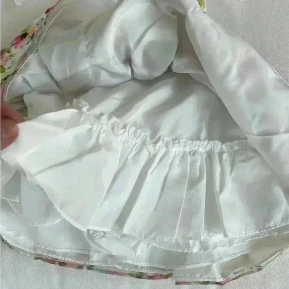 2 Dress’s size 12 months,new tags #1one pink/ Mint rare edition#2 Bonnie baby - Picture 7 of 10